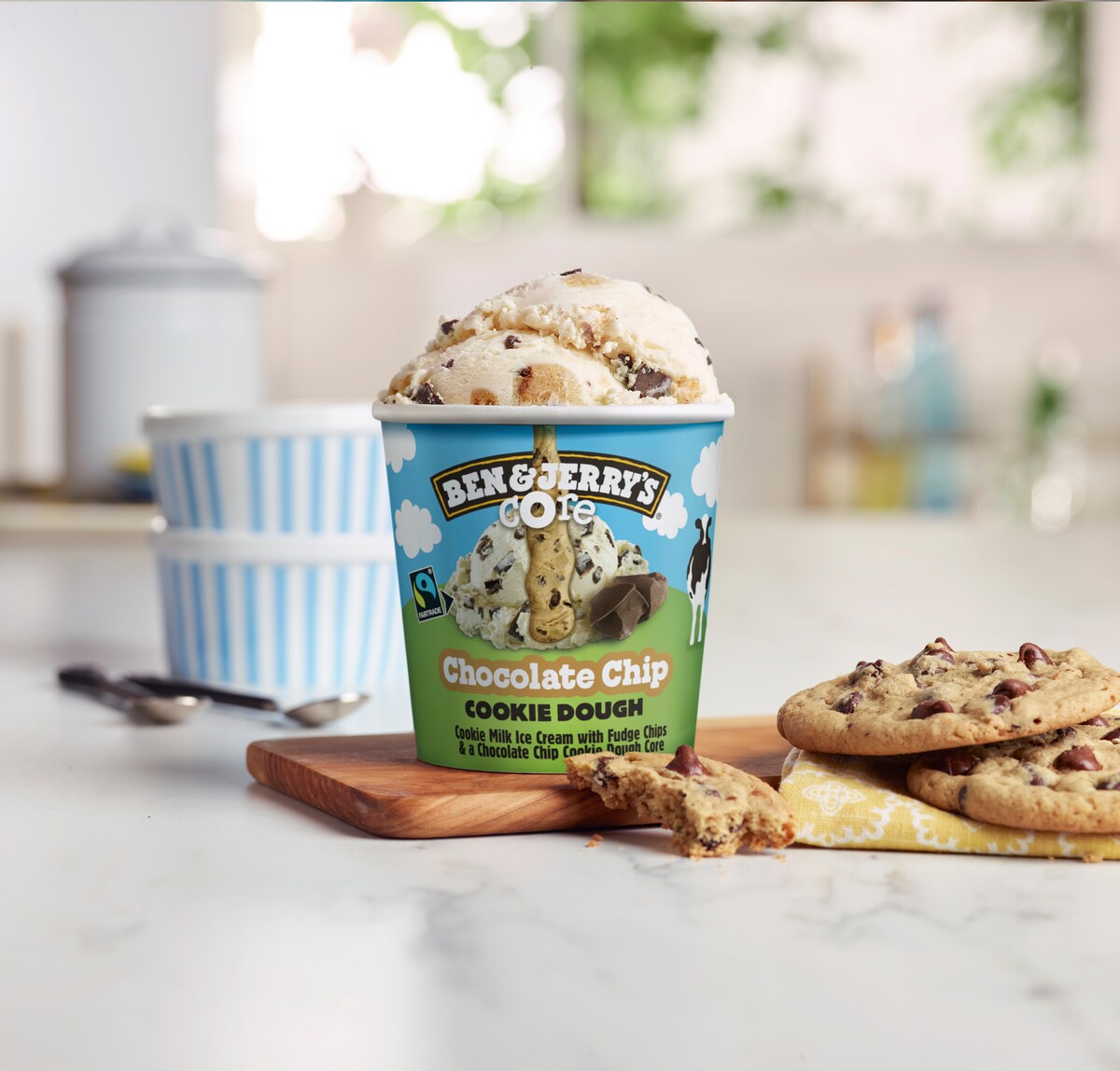 Chocolate Chip Cookie Dough Core Ben & Jerry’s